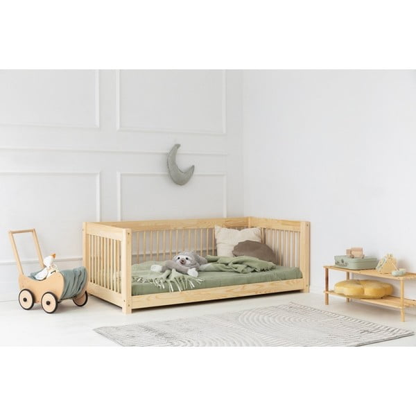 Männipuidust lastevoodi 80x180 cm Mila CWW - Adeko-image-1