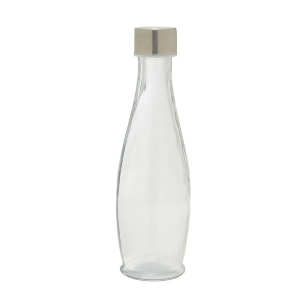 Skleněná lahev Premier Housewares Clear, výška 25 cm