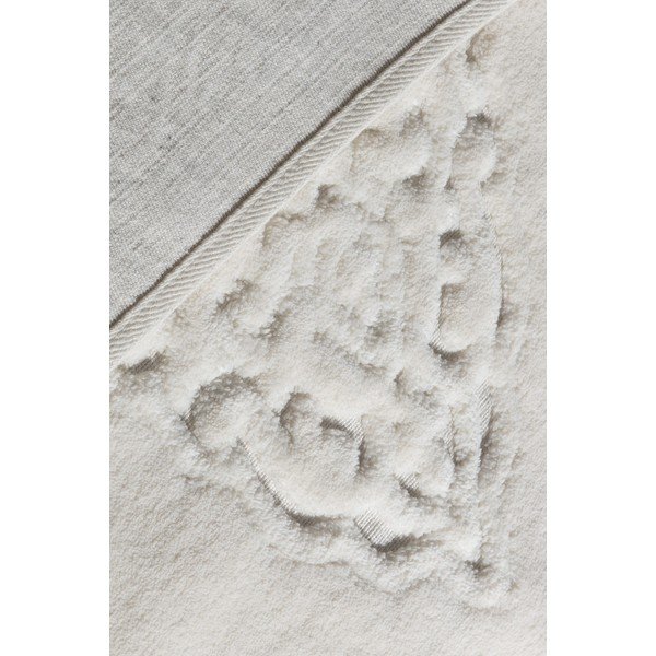 Sada 2 bílých obdélníkových koupelnových předložek Chilai Orient-image-1