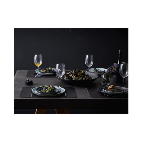 Tumehall kivikeraamikast madal taldrik ø 21 cm Mensa - Bitz-image-1