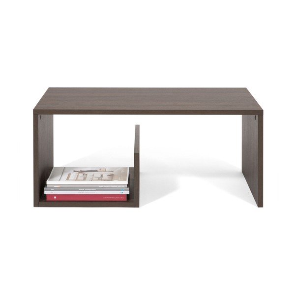 Konferenční stolek v dekoru tmavého dubu MobiliFiver Snake-image-1