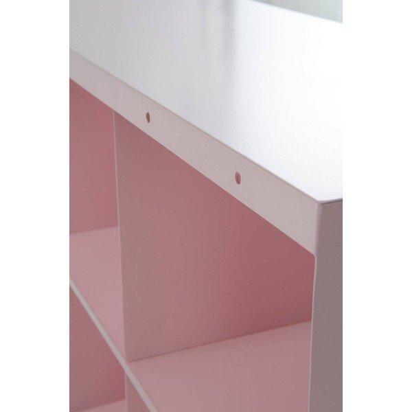 Roosa terasest rippuv kingariiul 120x70x30 cm Waway - Jotex-image-4