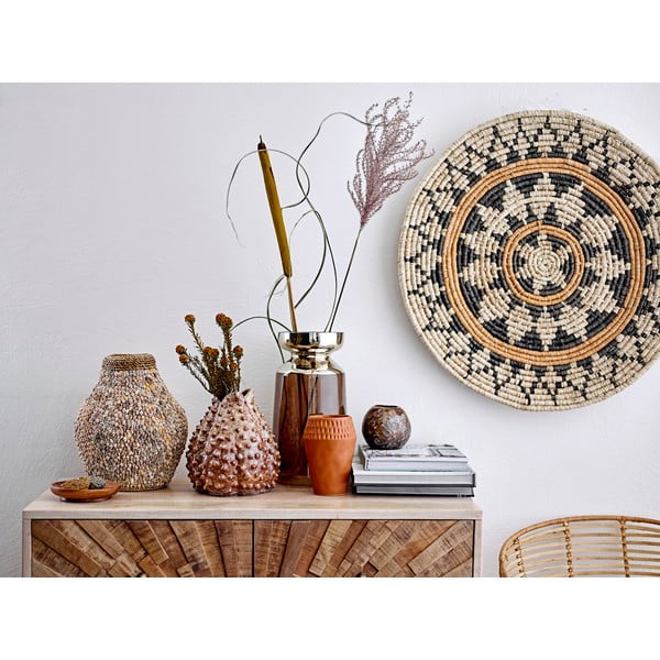 Pruun keraamiline vaas , kõrgus 19 cm Saifaldin - Bloomingville-image-1