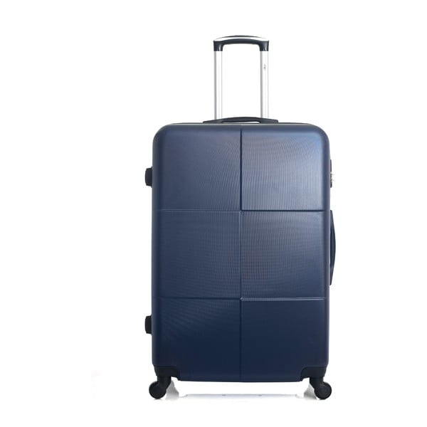 Tmavě modrý cestovní kufr ve na kolečkách Hero Coronado, 91 l