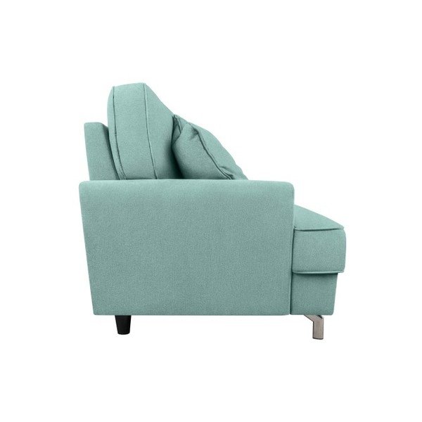 Mentolově zelená dvojmístná pohovka Kooko Home Rumba-image-3