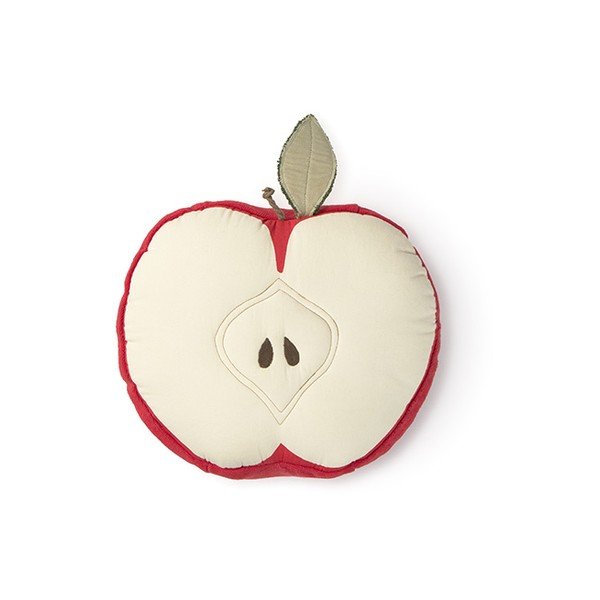 Puuvillane laste padi ø 30 cm Apple - Lorena Canals