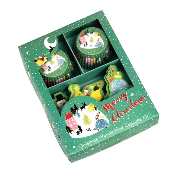 Set na pečení muffinů s vánočním motivem Rex London Wonderland-image-2
