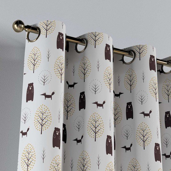 Laste kardin 260x130 cm Magic - Yellow Tipi-image-3