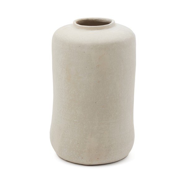 Kreemikas kõrge papjeemašee vaas (kõrgus 55 cm) Serina - Kave Home