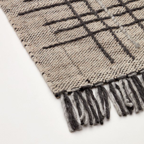 Helepruun villane vaip 160x230 cm Eneo - Kave Home-image-1