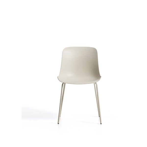 Beež plastist aiatool Altea - Kave Home-image-1