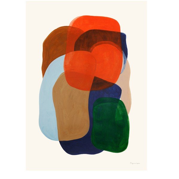 Plakat 50x70 cm Big Hug – Berit Mogensen Lopez - The Plakat Club