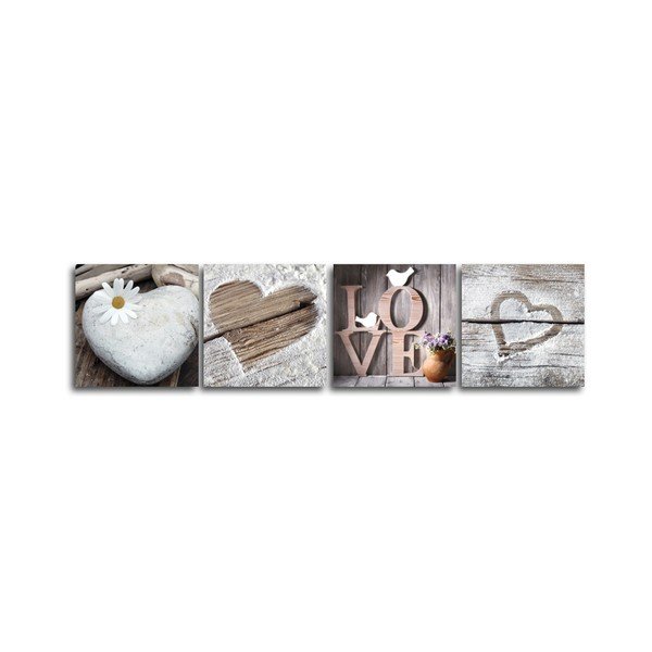 Mitmeosaline maal Shabby Sepi, 32 x 32 cm Sephi - Styler-image-1