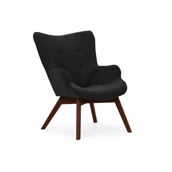 Must velvetist tugitool koos jalatoega Niko - Ropez-image-4