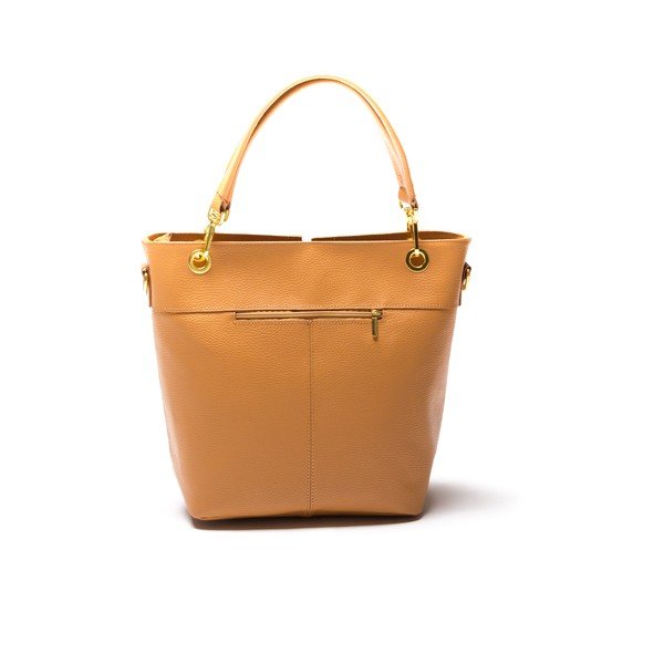 Kabelka Zipper Cognac-image-1