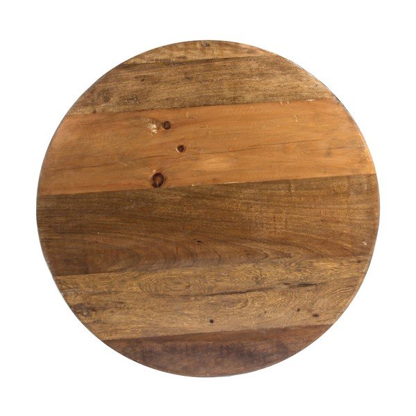 Hall/naturaalne metall ümmargune kohvilaud ø 90 cm Lancaster - Bizzotto-image-2