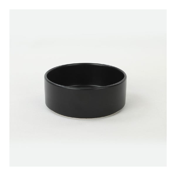 Must kivikeraamikast serveerimiskomplekt 6 tk ø 14 cm - Hermia-image-2