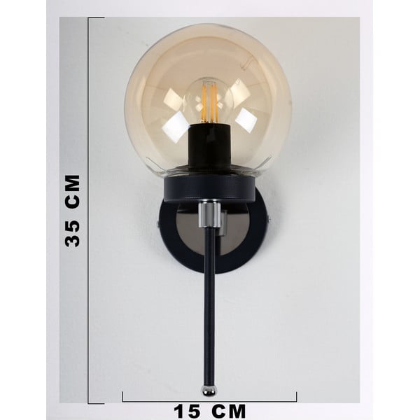 Kollane-must seinalamp ø 15 cm Tokyo - Squid Lighting-image-2