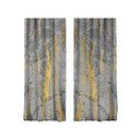 Hall-kuldne kardinad 2 tk 140x260 cm komplektis - Mila Home