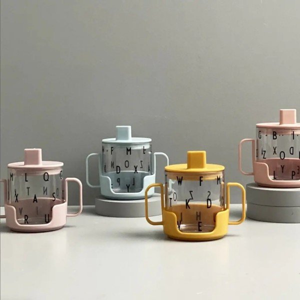 Green Kids Cup kasvab koos oma tassiga Grow with Your Cup - Design Letters-image-1