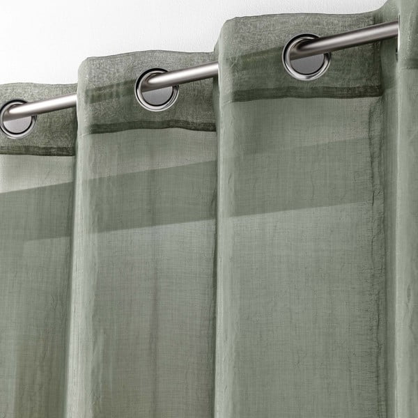 Khakivärvi kardin 140x280 cm Telma - douceur d'intérieur-image-1