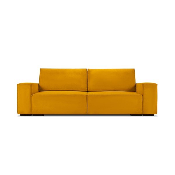 Kollane koordi diivanvoodi Azalea - Mazzini Sofas-image-2