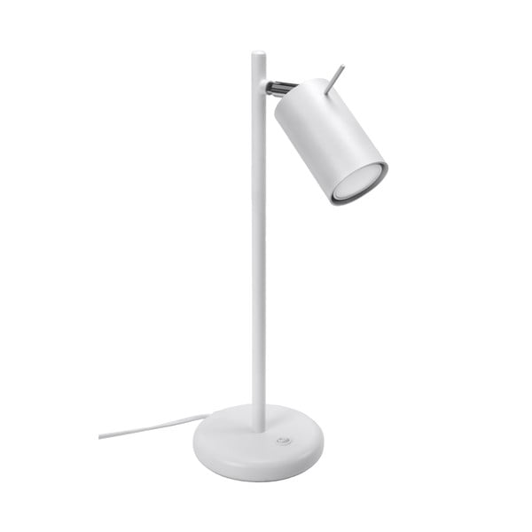 Valge laualamp (kõrgus 43 cm) Etna - Nice Lamps