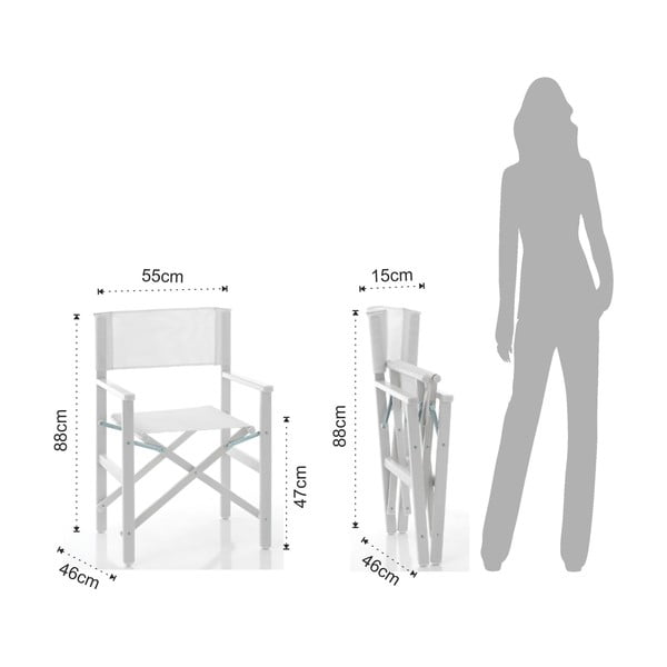 Valge metallist aiatool Milos - Tomasucci-image-3