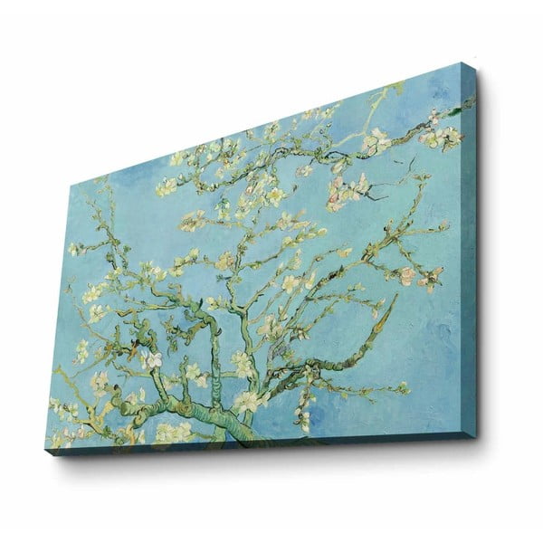 Seinareproduktsioon lõuendil Vincent Van Gogh Mandliõis, 100 x 70 cm Vincent Van Gogh - Almond Blossom - Wallity-image-3