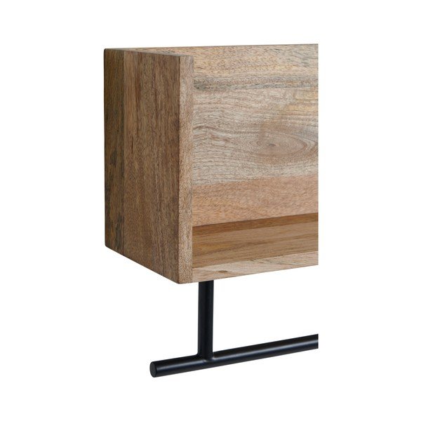 Mangopuidust riiul naturaalses värvitoonis 65 cm Sofie - Ellos Home-image-4