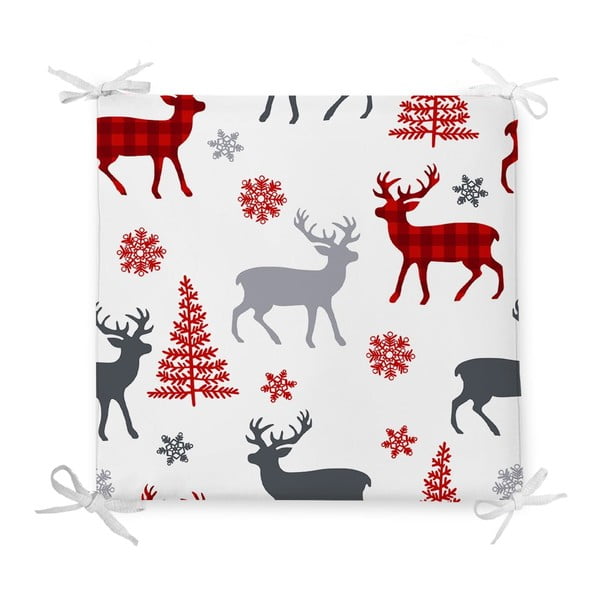 Jõulupadi puuvillase Holly Night'iga, 42 x 42 cm - Minimalist Cushion Covers