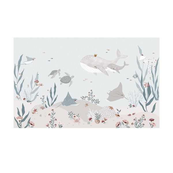Laste tapeet 400 cm x 248 cm Dreamy Seabed - Lilipinso