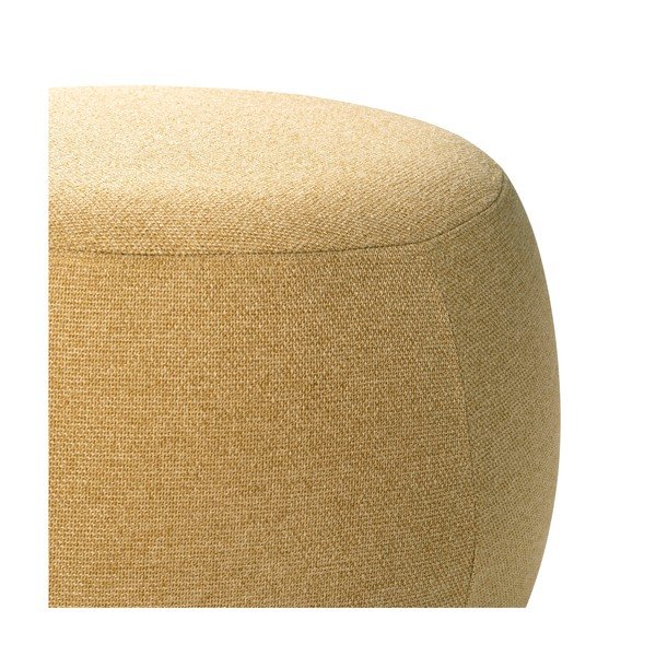Kollane pouf , ⌀ 50 cm Jason - sømcasa-image-2