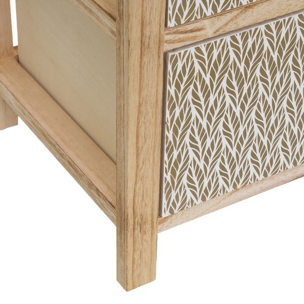 Pavlovnia täispuidust kõrge kummut 40x73 cm - Casa Selección-image-3