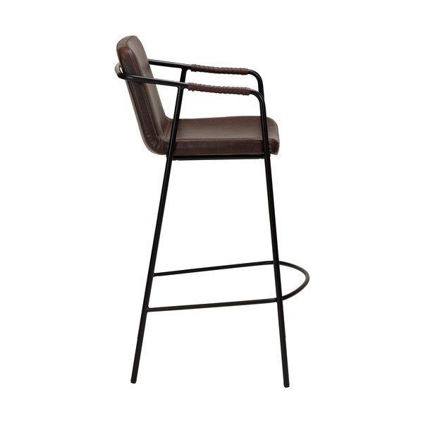 Tumepruun kunstnahast baaritooli , kõrgus 95 cm Boto - DAN-FORM Denmark-image-2