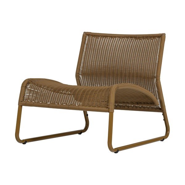 Ookerkollane kunstlikust rotangist aiatool West - WOOOD