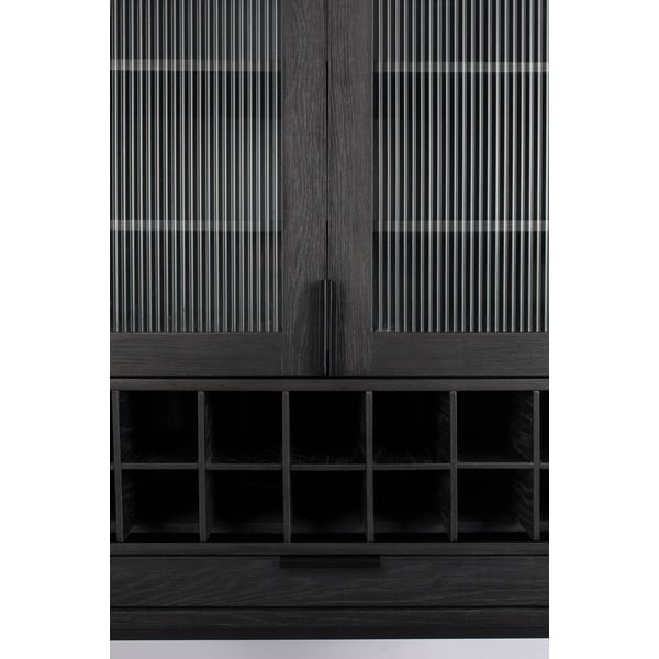 Mustast tammest veiniriiul 20 pudelile, 89x181 cm Travis - Zuiver-image-3