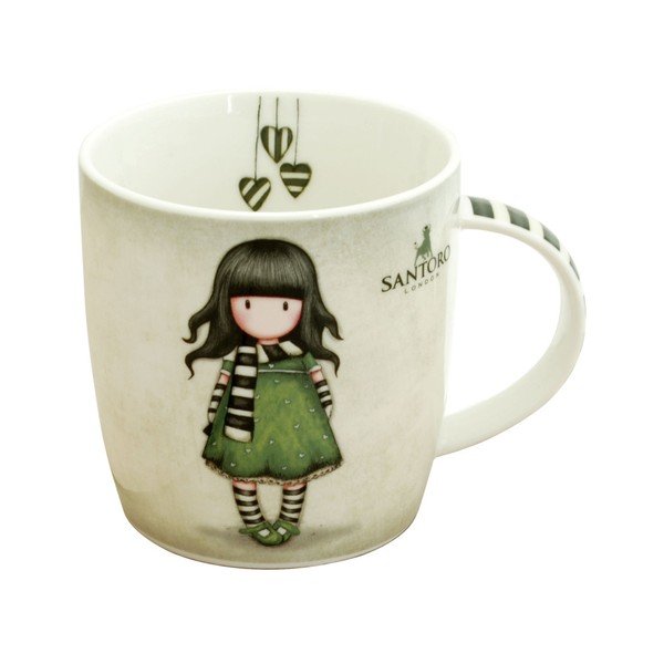 Hrnek z kostního porcelánu Santoro London Gorjuss The Scarf-image-2