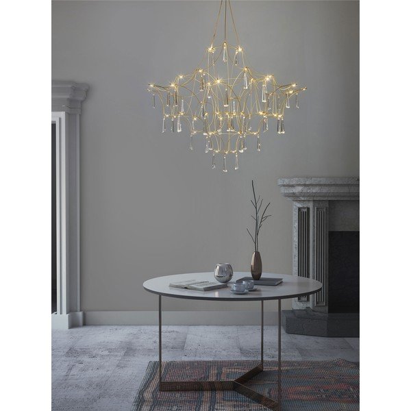 Metallist LED-ripplamp kuldses värvitoonis, ø 80 cm Goro - Nova Luce-image-2