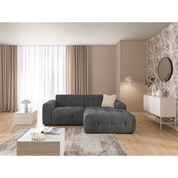 Tumehall nurgadiivan (parem nurk/diivanvoodiga) Melva - Ropez-image-2