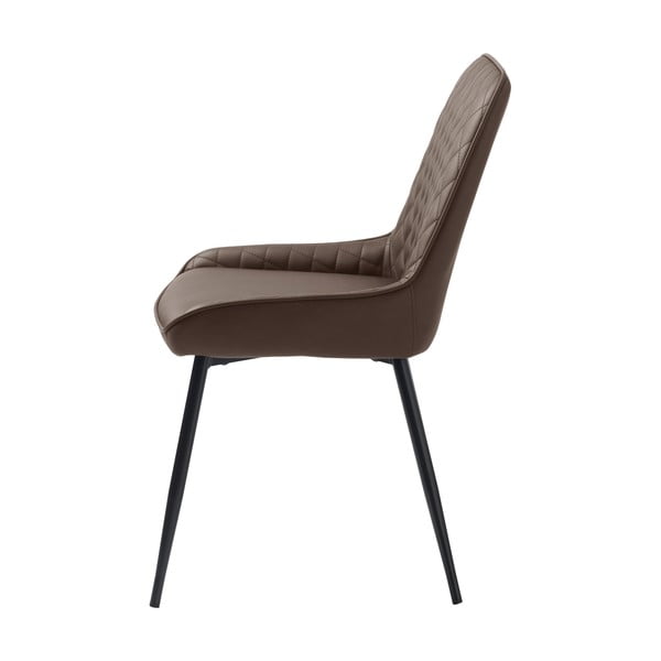 Tumepruun söögitool Milton - Unique Furniture-image-2