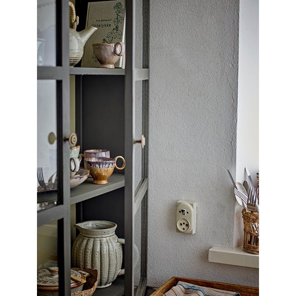 Hall ripp-vitriinkapp kuusepuidust 85x100x25 cm Tone - Bloomingville-image-2