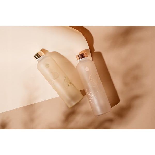 Kollane reisiklaasist pudel 0,75 l Mismatch - Equa-image-1