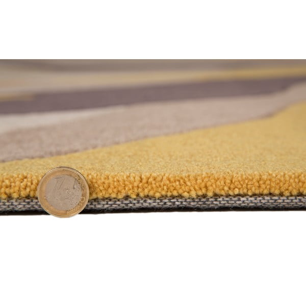 Kollane vaip Splinter, 120 x 170 cm - Flair Rugs-image-3