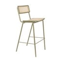 Roheline rotangist baaritooli 2 tk 106 cm komplektis Jort - Zuiver