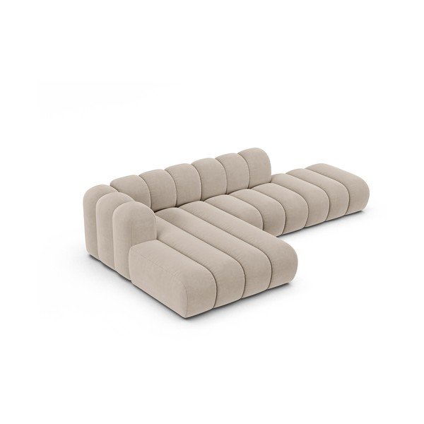 Beež nurgadiivan (vasakpoolne nurk) Lupine - Micadoni Home-image-2