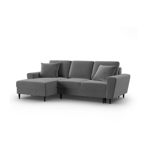 Helehall sametist panipaigaga nurgadiivanvoodi (vasak nurk) Kyoto - Cosmopolitan Design-image-4