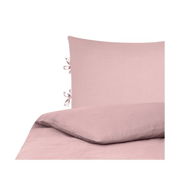 Roosa linane üheinimesevoodilina Port Maine , 135 x 200 cm Indica - Westwing Collection-image-2