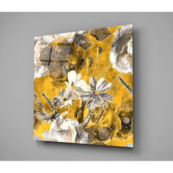 Klaasimaal, 40 x 40 cm Daisies - Insigne-image-3