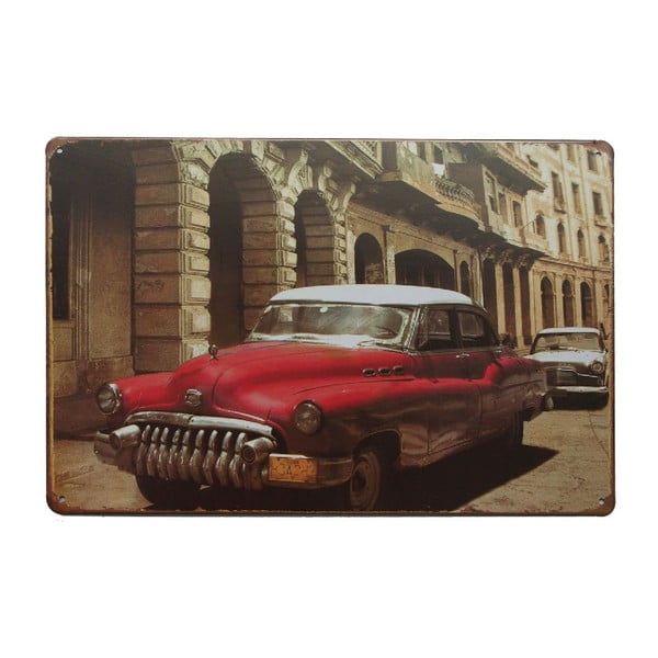 Cedule Cuban Car, 20x30 cm